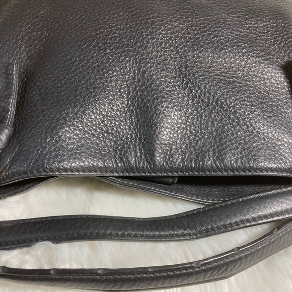 Tory Burch Black Leather Harper Tote Bag - Picture 8 of 11